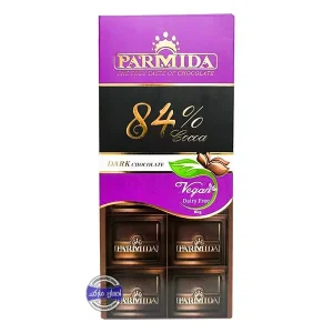 تابلت شکلات تلخ پارمیدا 84 درصد