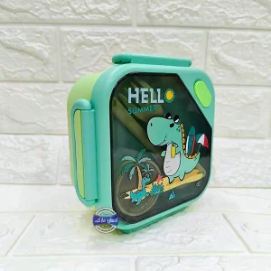 ظرف غذای دایناسور سبز