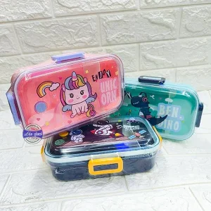 ظرف غذای یک طبقه بزرگ در سه رنگ