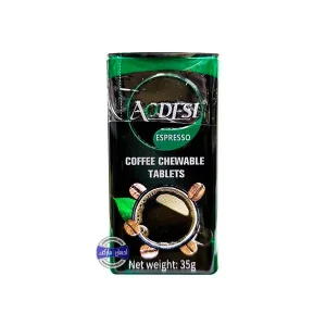 قرص اسپرسو آدوسی جعبه فلزی 35 گرمی