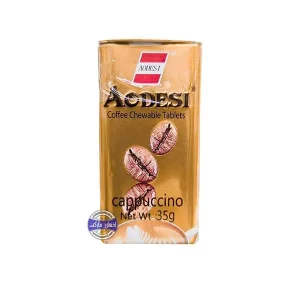 قرص کاپوچینو آدوسی جعبه فلزی 35 گرمی
