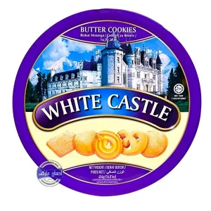 کوکی کره ای وایت کسل جعبه فلزی 454 گرمی