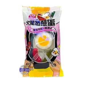 ژله تخم مرغ و سوسیس به همراه پودر جرقه و ماهیتابه