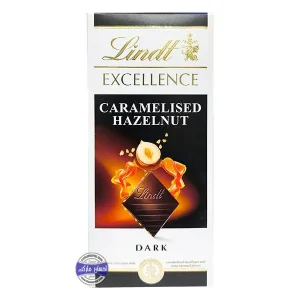 شکلات تلخ لینت اکسلنس کارامل فندق