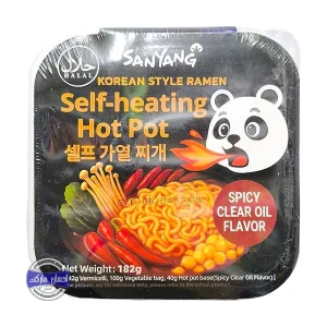 نودل هات پات خود جوش طعم تند اسپایسی 182 گرم