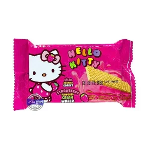 ویفر کیتی با کرم توت فرنگی 40 گرم