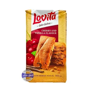 کیک لوویتا گیلاس و وانیل